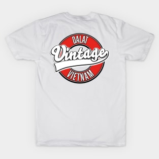 Dalat vietnam retro logo T-Shirt